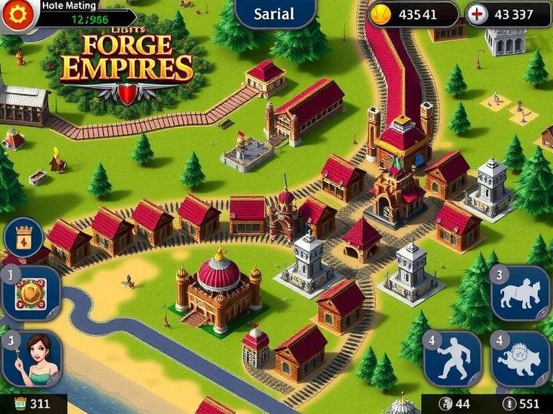 Forge of Empires Mod APK गेमप्ले स्क्रीनशॉट