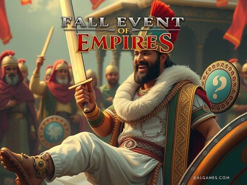 Forge of Empires Fall Event 2025 इन-गेम स्क्रीनशॉट जिसमें पतझड़ की थीम और नई इमारतें दिख रही हैं