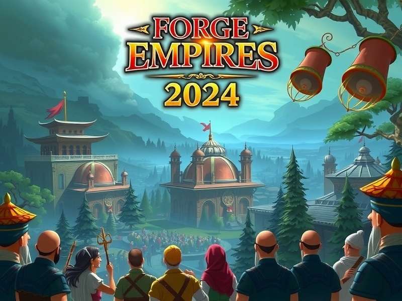 Forge of Empires Fellowship Event 2024 - Guild Members Collaborating