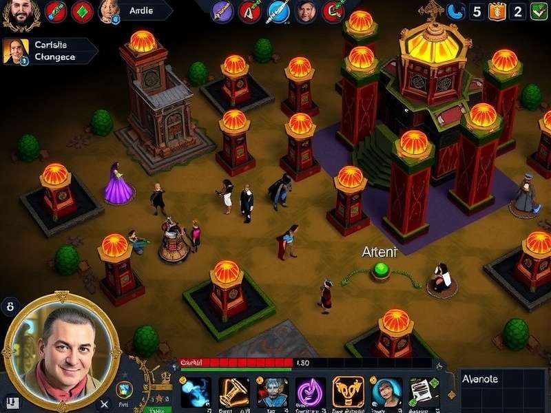 Forge of Empires Halloween Event 2025 का मुख्य बैनर, जिसमें कद्दू, भूत और पुरानी इमारतें दिख रही हैं