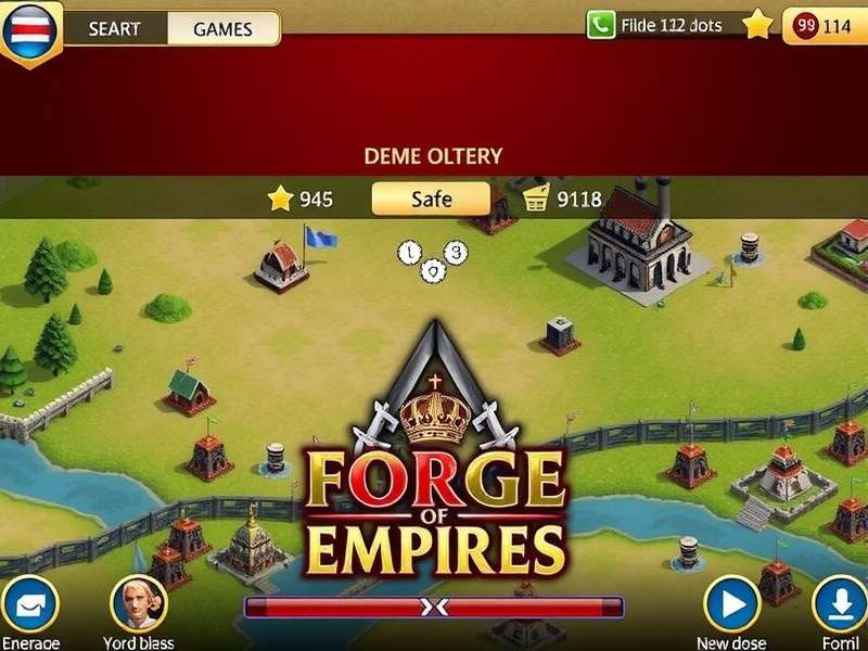 Forge of Empires गेमप्ले स्क्रीनशॉट