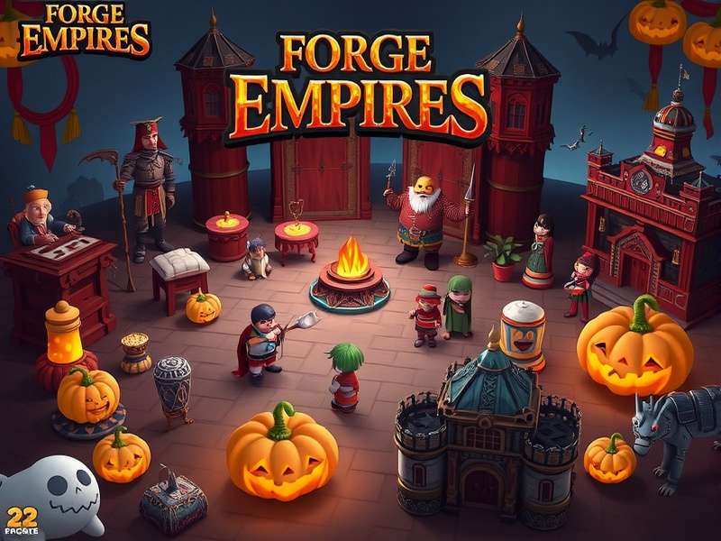 Forge of Empires Halloween Event 2023 इंटरफेस और गेमप्ले