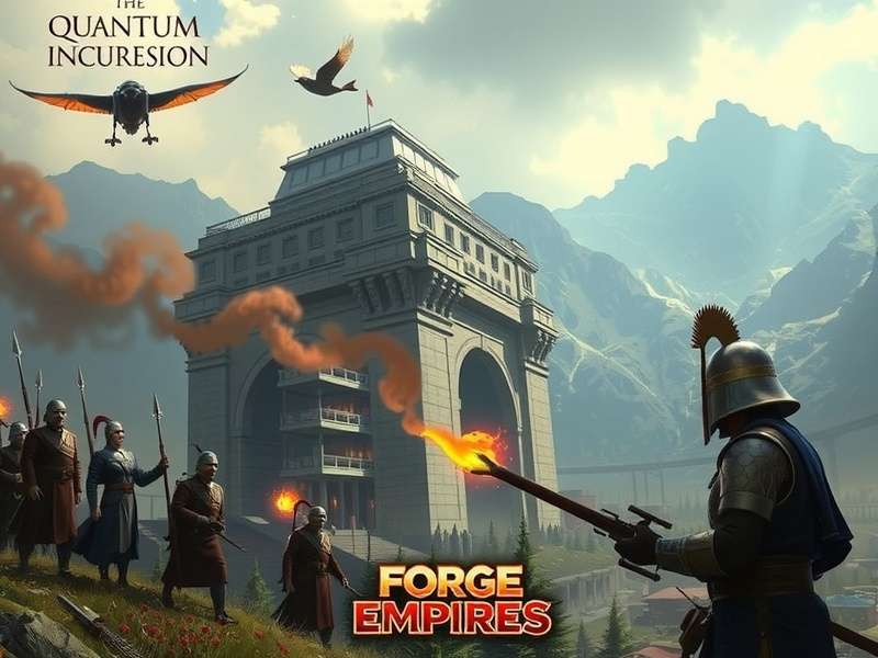 Forge of Empires Quantum Incursions गेमप्ले स्क्रीनशॉट