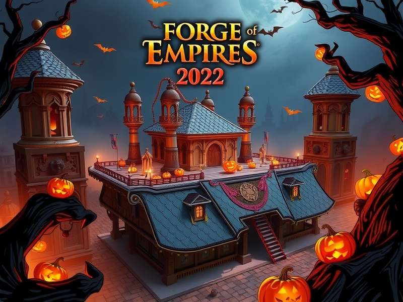 Forge of Empires 2022 Halloween Event मैप स्क्रीनशॉट