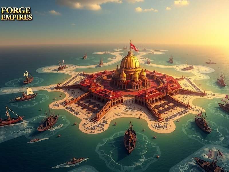 Forge of Empires US0 सर्वर गेमप्ले स्क्रीनशॉट