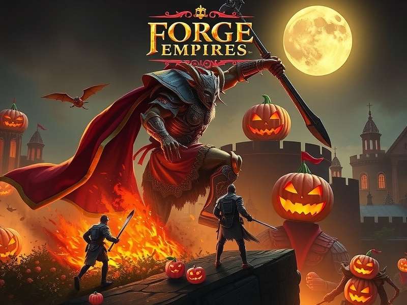 Forge of Empires Halloween Event 2021 स्क्रीनशॉट
