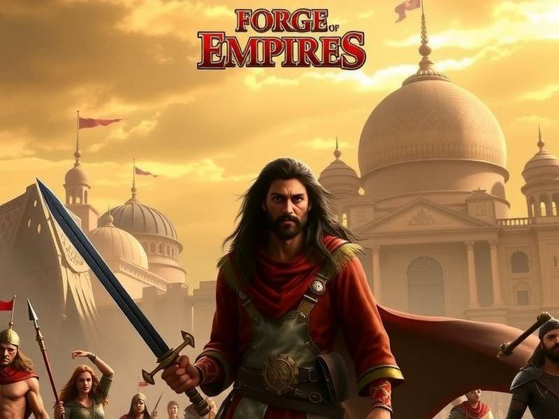 Forge of Empires Fall Event 2025 Concept Art - Historical City Game