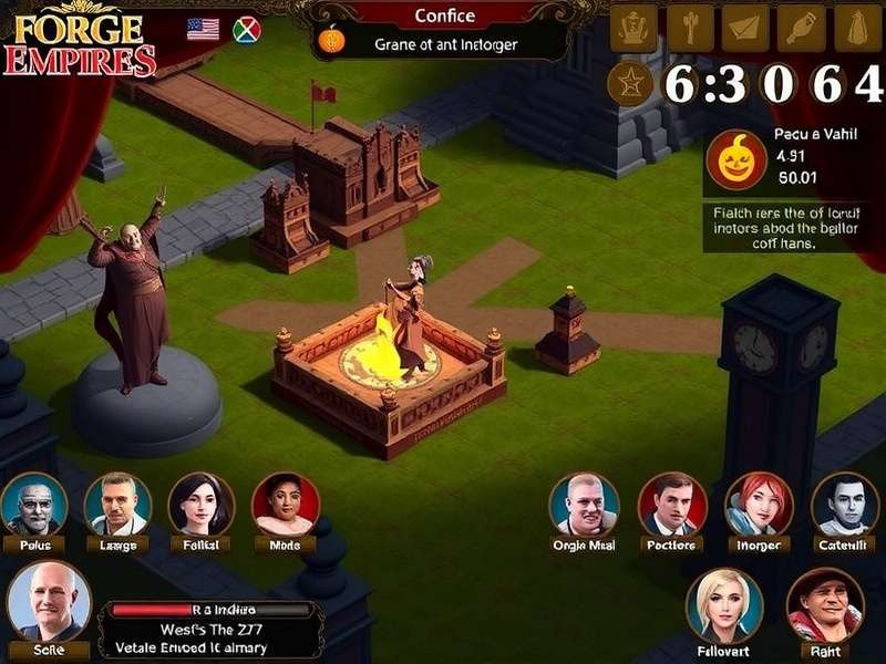 Forge of Empires Halloween Event 2024 Main Screen