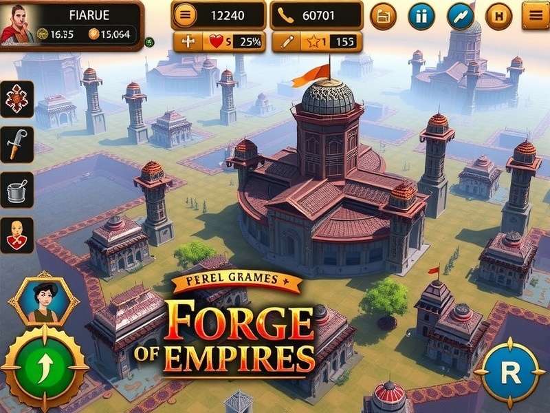 Forge of Empires Fellowship Event 2025 इंटरफेस