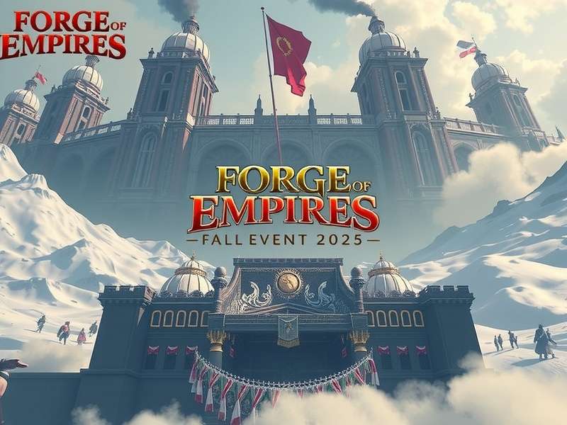 Forge of Empires 2025 पतन इवेंट इन-गेम स्क्रीनशॉट