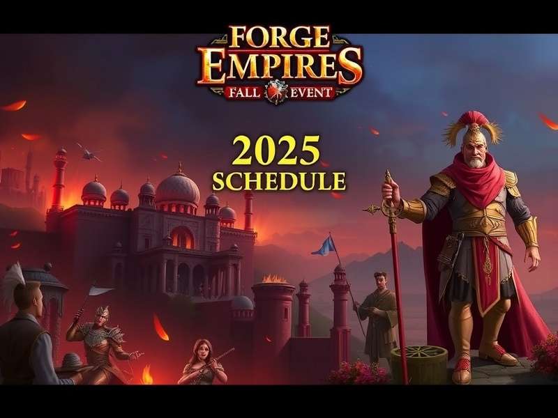 Forge of Empires पतझड़ इवेंट 2025 टाइमलाइन शेड्यूल