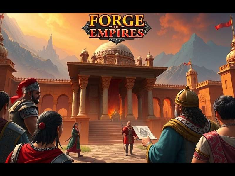 Forge of Empires Fellowship Event 2025 इवेंट स्क्रीनशॉट