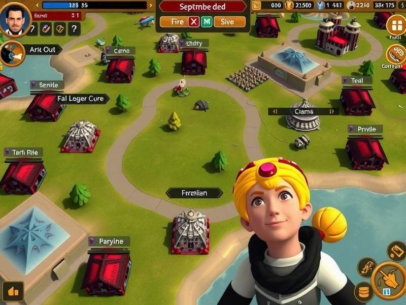 Forge of Empires Fall Event 2025 हार्वेस्ट मैप दृश्य