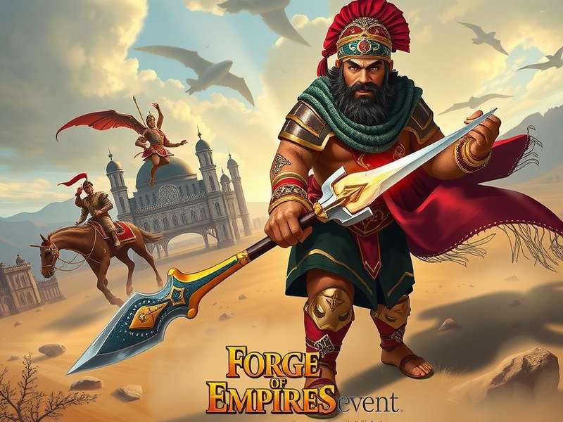 Forge of Empires Fellowship Event 2025 इवेंट मैप और इंटरफेस