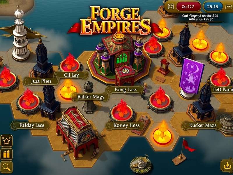 Forge of Empires 2025 इवेंट्स की झलक