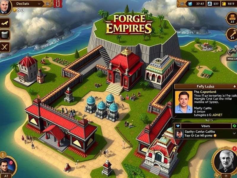 Forge of Empires Fellowship Event 2025 इंटरफेस प्रिव्यू
