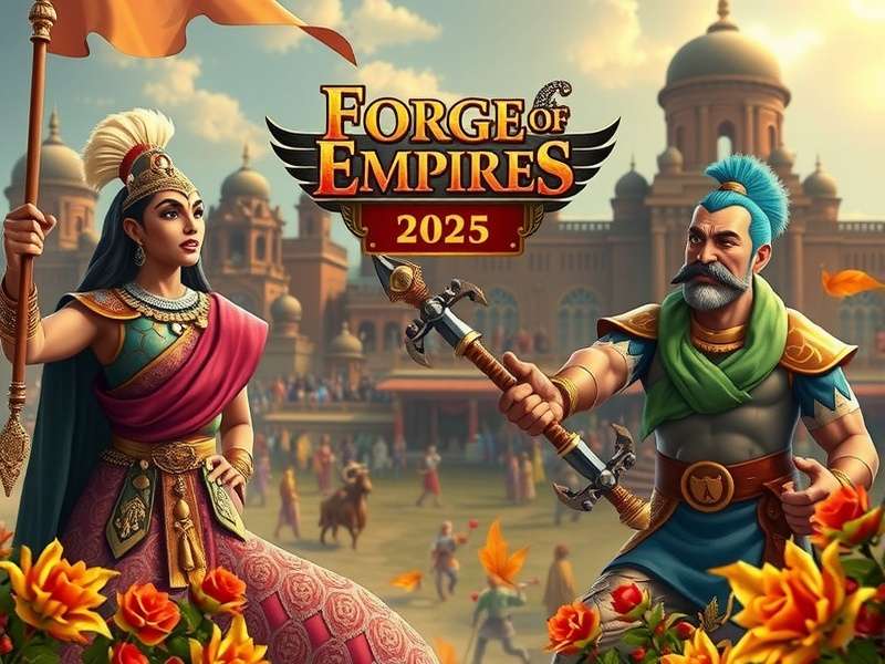 Forge of Empires Fall Event 2025 teaser image showing autumn theme and rewards