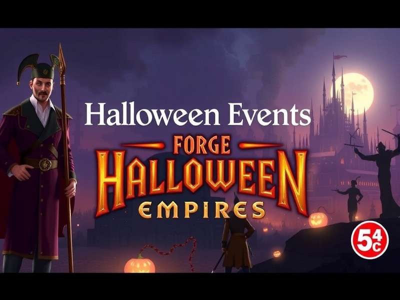 Forge of Empires Halloween Event 2024 Rival चैलेंज का दृश्य