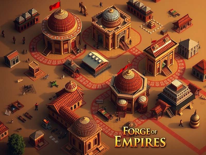 Forge of Empires गेमप्ले स्क्रीनशॉट