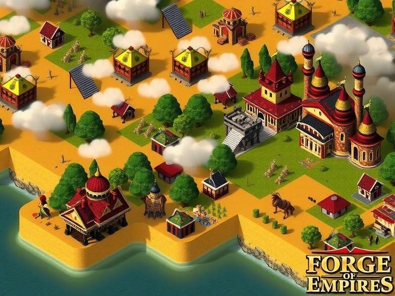 Forge of Empires US Version गेमप्ले स्क्रीनशॉट