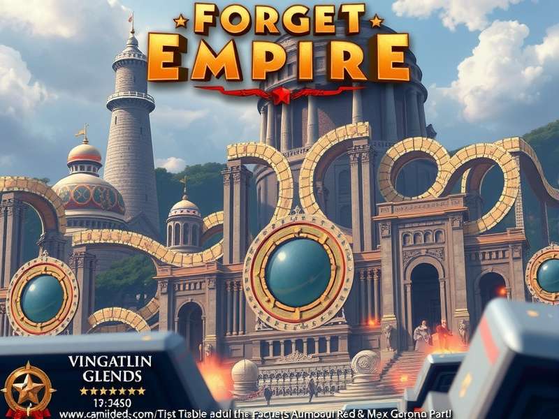 Optimal city layout in Forge of Empires showing road connections and building placement