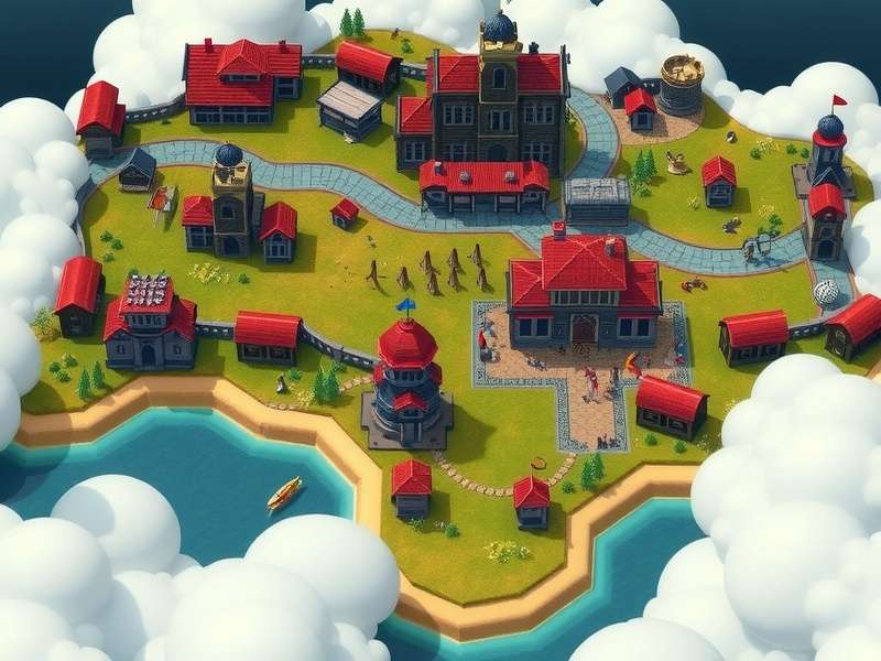 Forge of Empires svenska spelkarta visande historiska eraer