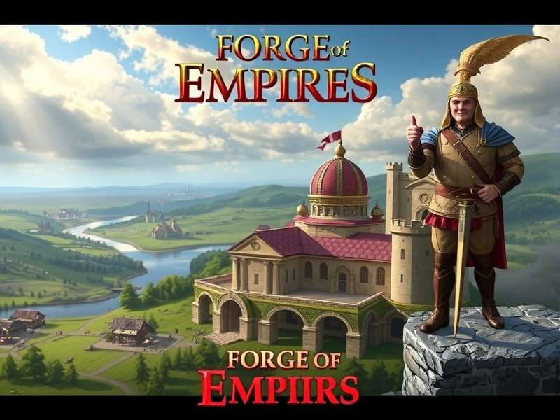 Forge of Empires Magyar players discussing strategies in a guild hall