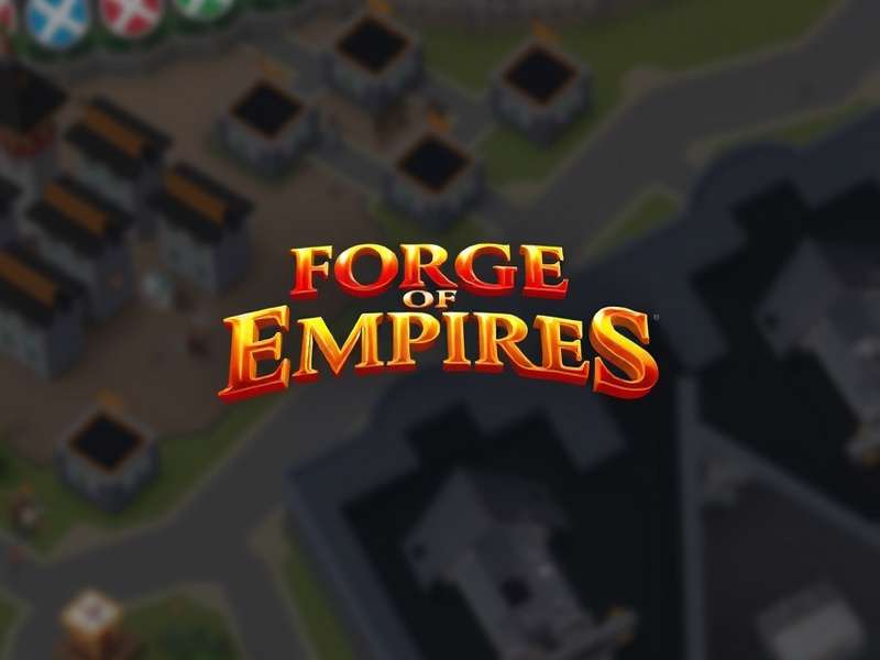 Forge of Empires login screen and city overview