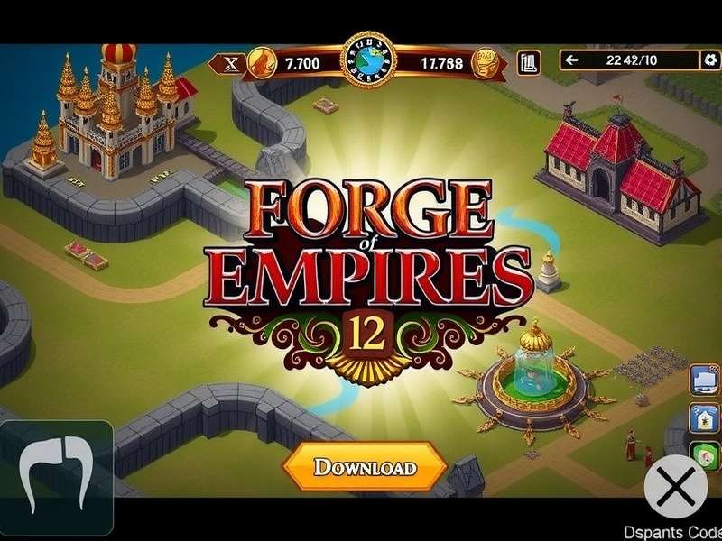 Forge of Empires city management gameplay on multiple devices