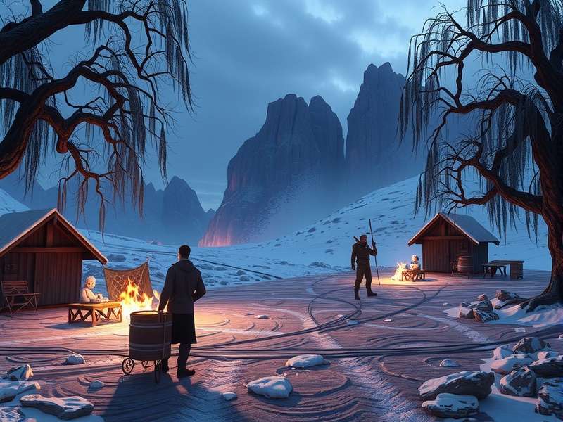 A thriving Forge of Empires city spanning multiple historical eras