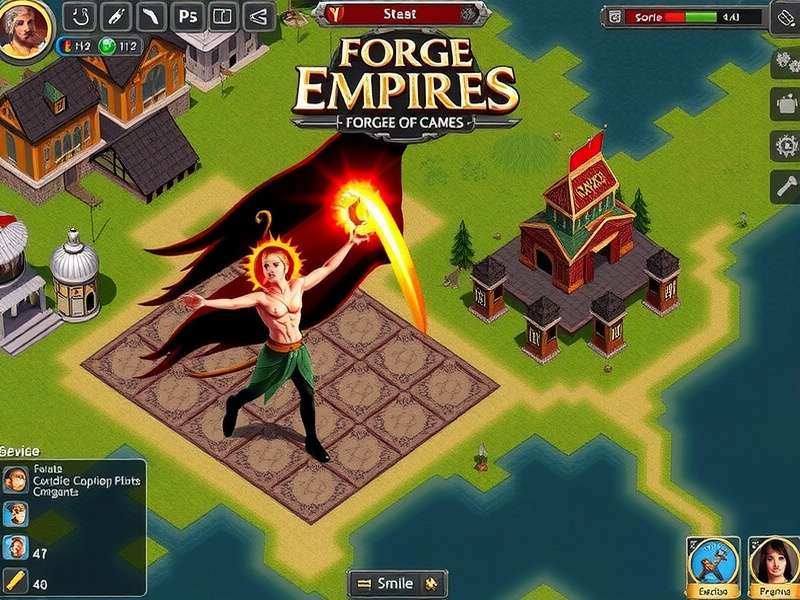 Forge of Empires city-building gameplay screenshot