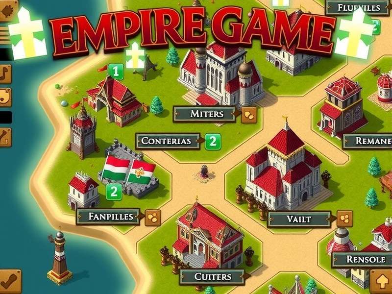 Strategic map view of a historical city in Forge of Empires