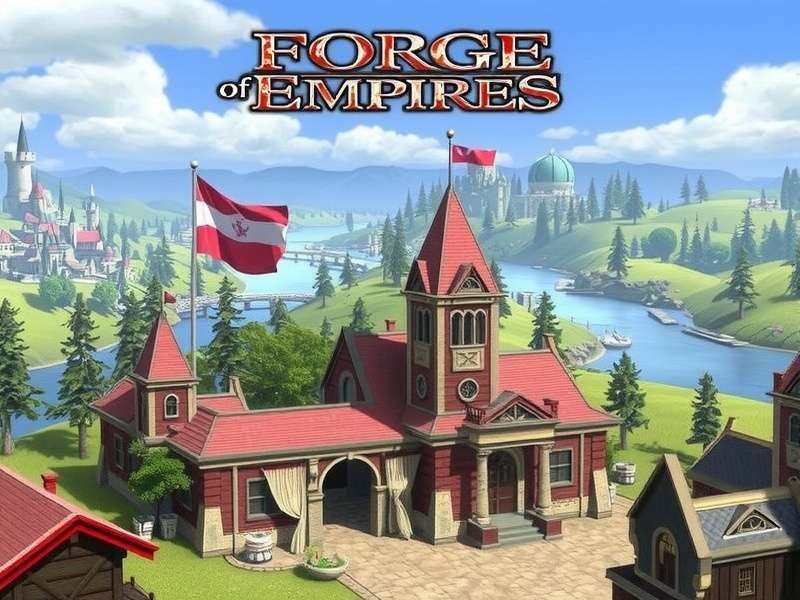 Forge of Empires gameplay interface on a computer screen