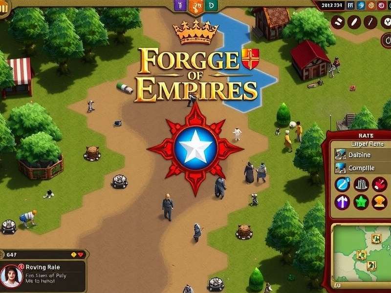 Optimal Magyar Bel P S city layout in Forge of Empires showing efficient road and building placement