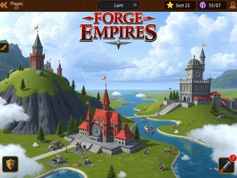 Forge of Empires Login Interface 2025
