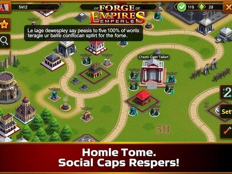 Forge of Empires combat interface showing unit formations