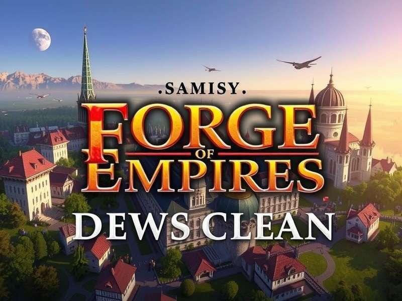 Strategic city layout in Forge of Empires showcasing efficient road and building placement