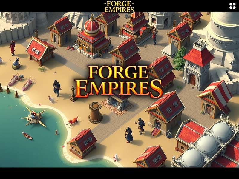 Forge Of Empires Summer Event 2025 - Sun-soaked island village with summer rewards