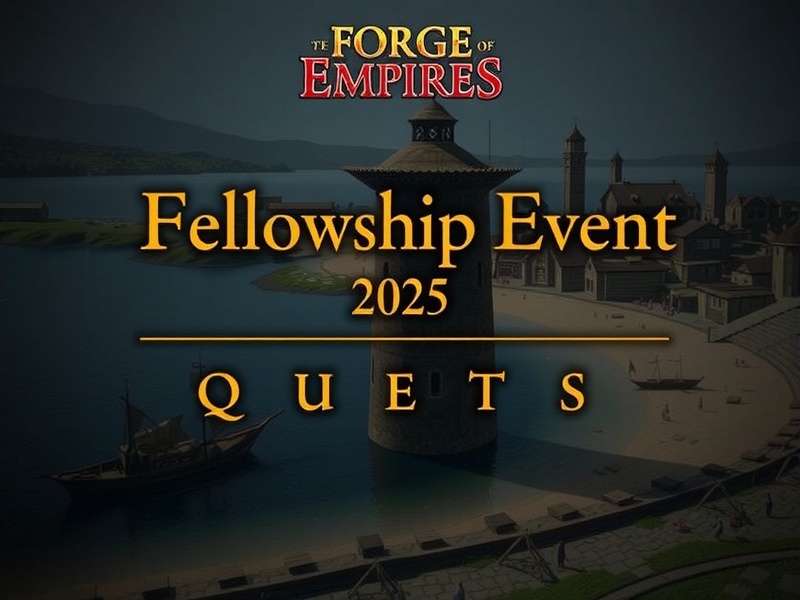 Forge Of Empires Fellowship Event 2025 quest hub with Indian community theme