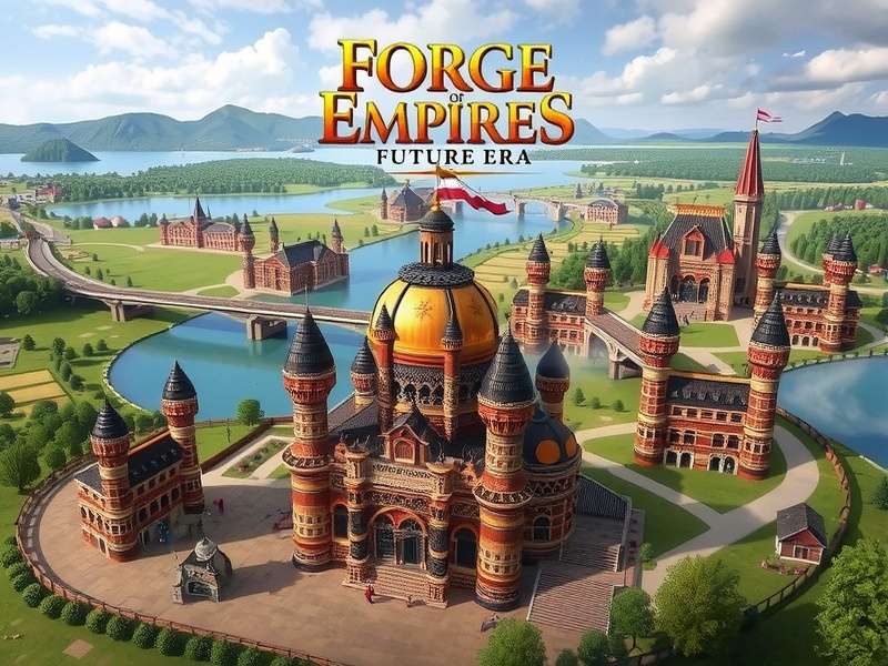 Forge Of Empires Future Era – futuristic city and military units